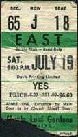 Ticket Stubs